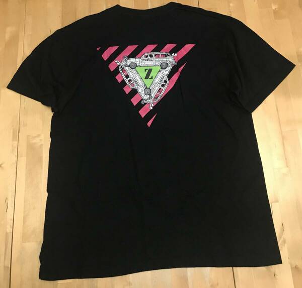 古着 ジミーズ Tシャツ XLサイズ 黒　ブラック　JIMMY'Z 　オールド　スケート　90s CHRISTIAN HOSOI クリスチャン　ホソイ