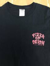 古着　PIZZA OF DEATH Tシャツ FORGET EVERYTHING 2014　Mサイズ 横山健　KEN YOKOYAMA　黒　ブラック　新宿　LOFT_画像2