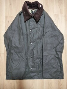 Barbour バブアー ワックスジャケット MWX0018 BEDALE ビデイル オイルドコットン ワックス加工 ダブルジップ セージ sage 英国製 C38