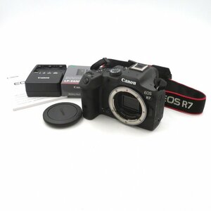 1円～ Canon キヤノン EOS R7 ミラーレス一眼カメラ ボディのみ 通電のみ確認済 現状品 y104-2515160【Y商品】