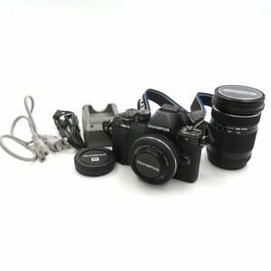 1円～ OLYMPUS E-M10 MarkII ミラーレス一眼カメラ 40-150ｍｍ 1:4-5.6 R レンズ 他 通電確認済 現状品 y233-2491833【Y商品】