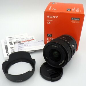 1円～ SONY ソニー SEL15F14G α E15mm F1.4 Gレンズ 保証書・箱付 ※動作未確認 現状品 y180-2517763【Y商品】