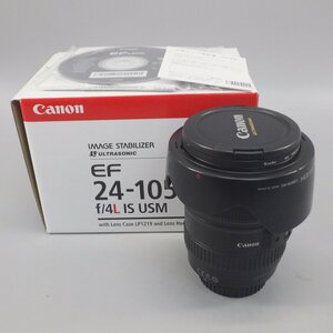 1円～ Canon キヤノン Canon EF 24－105mm f/4L IS USM ※動作未確認 現状品 箱付き レンズ 260-2520395【O商品】