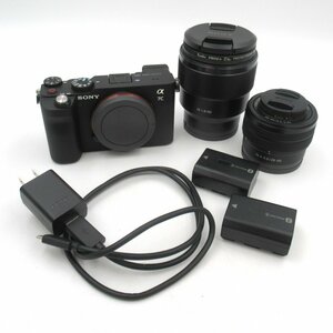 1円～ SONY ソニー α7c ミラーレス一眼カメラ 他 動作確認済 現状品 y227-2526083【Y商品】