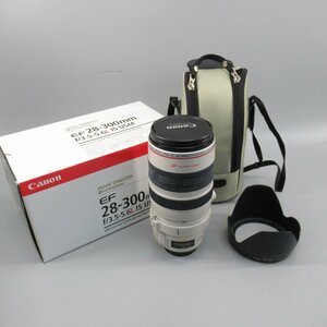 1円～ Canon キヤノン EF28-300mm F3.5-5.6 L IS USM ※動作未確認 箱付き レンズ 263-2540585【O商品】