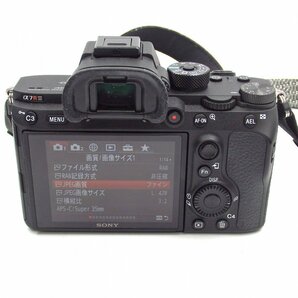 1円～ SONY ソニー α 7R III ミラーレスデジタル一眼カメラ FE4/24-105 FE1.8/50 レンズ 通電確認済 現状品 y285-2570390【Y商品】の画像3