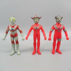 1円～ ポピー ウルトラマン ウルトラマンレオ ウルトラマンアストラ キングザウルスシリーズ ソフビ 当時物 計3点 342-2605621【O商品】