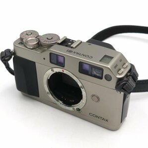 1円～ Contax コンタックス G1 フィルムカメラ Carl Zeiss Planar T* 45mm レンズ 動作確認済 現状品 y202-2566956【Y商品】の画像2