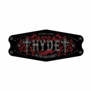 HYDE着 LIVE RUMBLE FISH SAFETY オフィシャルグッズ マスク HYDE ロゴ 1枚 不織布 / L'Arc~en~Ciel VAMPS THE LAST ROCKSTARS UNDERGROUND