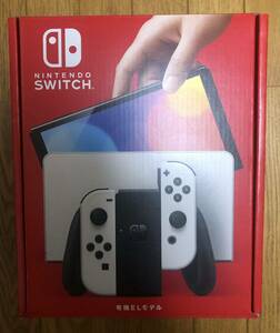 新品未開封　Nintendo Switch(有機ELモデル) Joy-Con(L)/(R) ホワイト　ニンテンドースイッチ　本体　送料無料　説明欄必読