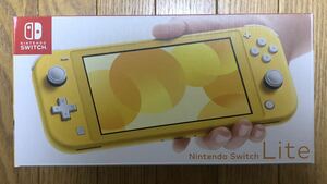 新品未開封　Nintendo Switch Lite イエロー　ニンテンドースイッチ　ライト 送料無料