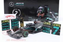 1/18 メルセデス AMG F1 W11 トルコGP 2020 ワールドチャンピオン　ルイス・ハミルトン 特注品_画像6