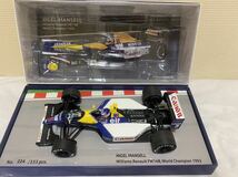 PMA1/18ウィリアムズ ルノー　FW14B 1992 ワールドチャンピオン N.マンセル #5 ドイツ限定　キャメルデカール付き_画像2