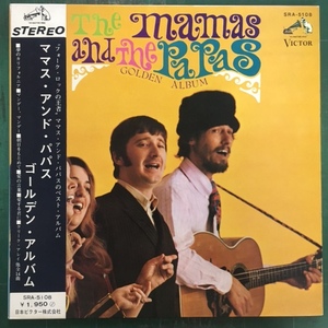 ママス・アンド・パパス/ゴールデン・アルバム/SRA-5108/LP/帯付/日本独自盤/ママス＆パパス/MAMAS AND THE PAPAS/GOLDEN ALBUM/JAPAN ONLY