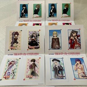 アニメイト　カレンダーカーニバル2006 販促品　4枚　Fate かりんPANI-PONI