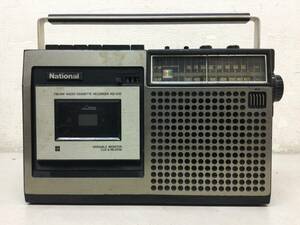 National ナショナル ラジオカセットレコーダー RQ-535 昭和レトロ