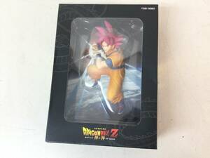 ドラゴンボールZ 神と神 超サイヤ人ゴット 立体ウォールフィギュア DVD欠品