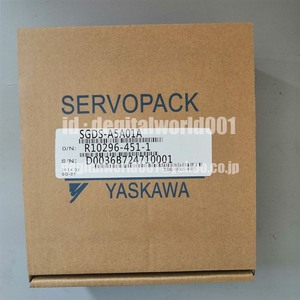 新品【代引★Ｔ番号領収書★税込 東京発】YASKAWA/安川電機 SGDS-A5A01A サーボッパック【６ヶ月保証】