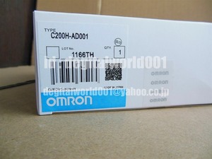 新品【代引★Ｔ番号領収書★税込 東京発】オムロン OMRON PLCアナログ出力ユニット C200H-AD001【６ヶ月保証】