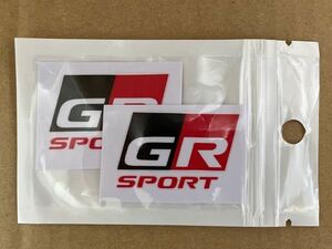 トヨタ GR Gazoo Racing (ガズーレーシング） ステッカー ２枚　ヤリス　86 スープラ