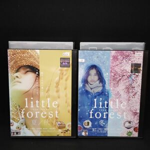 リトルフォレスト 夏/秋 冬/春 DVD　2本セット　レンタル落ち　橋本愛　little forest 日本映画　邦画　春夏秋冬