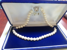 ★アコヤ真珠のネックレス　９ｍｍ玉マキの製品★_画像1