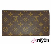 ルイ・ヴィトン LOUIS VUITTON モノグラム ポルトトレゾール・インターナショナル 三つ折り 長財布 M61215 Aランク 美品 即決【RAYON】_画像2