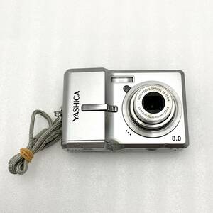 (ジャンク) ヤシカ　YASHICA EZ F824 デジカメ 動作不可 本体のみ 部品取り用　240326171