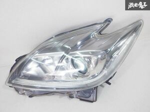 トヨタ 純正 ZVW30 プリウス 後期 HID キセノン ヘッドライト ヘッドランプ 左 左側 助手席 KOITO 47-52 刻印 モ 即納 棚25O