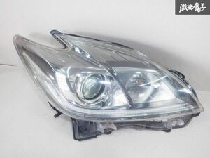 トヨタ 純正 ZVW30 プリウス 後期 HID キセノン ヘッドライト ヘッドランプ 右 右側 運転席 KOITO 47-52 刻印 モ 即納 棚25F