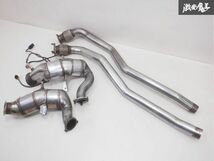 Porsche ポルシェ 純正 95B マカン ターボ 触媒 キャタライザー センターパイプ 左右 セット 95B254350 8-07040.01 即納 棚4B_画像1