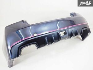 スバル純正 VAB インプレッサ WRX STI A型 前期 リア バンパー エアロ 外装 カラー 61K ダークグレーメタリック 57704VA021 即納 棚31