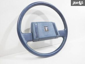  rare!! Nissan NISSAN original Y30 Cedric van Ced van steering gear steering wheel wheel urethane horn pad attaching old car that time thing shelves 17O