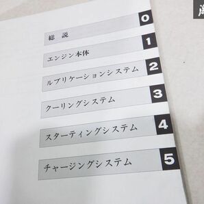 【絶版品】 売り切り! レア 希少品！ TOYOTA トヨタ純正 1UZ-FE エンジン修理書 1989年11月 セルシオ クラウン 棚19d1の画像5