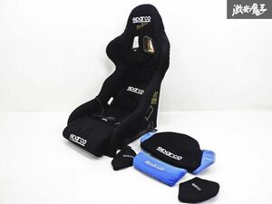 【 売り切り 】SPARCO スパルコ Pro2000 汎用 フルバケットシート フルバケ サイド止め クッション パット ランパーサポート ブラック 棚42