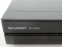 ◆◇◆◇動作確認済 500GB SHARP シャープ AQUOS ブルーレイレコーダー BD-NS520 新品リモコン 送料込◇◆◇◆_画像5