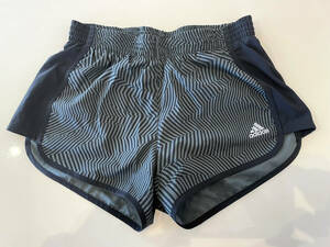 ☆ adidas/アディダス ショートパンツ インナー付 Ｍサイズ ☆