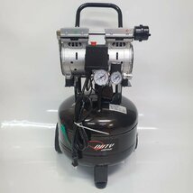 ★超静音 縦型オイルレスコンプレッサー２５Ｌ タンク搭載　　100Ｖ　1.5ＨＰ　3ヵ月保証付_画像1