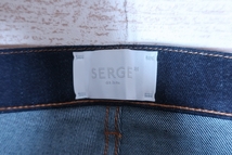 3-6816/未使用品 SERGE de blue デニムパンツ サージ FIN-13P-CBA CORNE/INDIGO(FIBER STRECH)_画像4