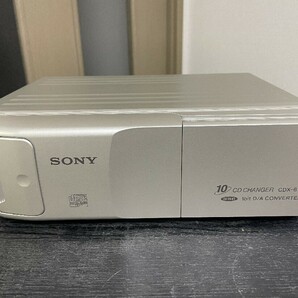 SONY ソニー 10連奏 CDチェンジャー CDX-616の画像1