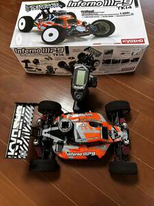  Kyosho 21 engine 4WD racing buggy lady set Inferno MP9 TKI4.. leaf Propo T4PM plus. BLS371SV other 