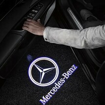 Mercedes Benz メルセデスベンツ AMG LED カーテシライト ドア ウェルカムライト W176 W177 W205 W212 W213 X166 X253 C253 X156 n_画像8