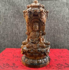  new goods *.. tree sculpture West three . Buddhist image person. ornament height 12CM