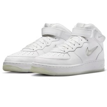 ■ナイキ エア フォース 1 ミッド '07 サミットホワイト/ライトボーン 新品 30.5cm US12.5 NIKE AIR FORCE 1 MID '07 DZ2672-101_画像7