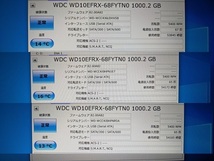 WESTERN DIGITAL Red WD10EFRX 20個セット 1TB x20 20TB 3.5インチ SATA WD ウェスタンデジタル レッド NASware3.0 中古_画像8