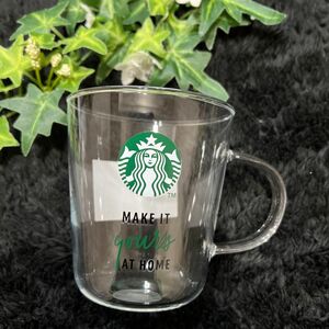 【新品・未使用】【STARBUCKS】 スターバックス★耐熱グラスマグカップ★ティーカップ★コーヒーカップ★370ml★