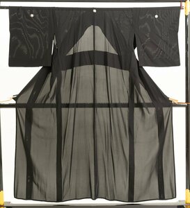 p8267　中古!!　喪服　絽　