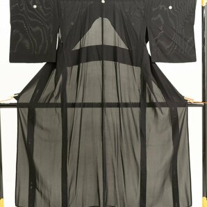 p8267 中古!! 喪服 絽 の画像1