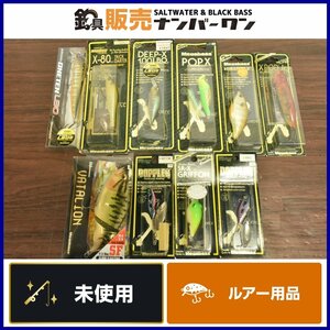 【1スタ☆未使用品】 メガバス ルアー 10点セット MEGABASS ヴァタリオン ワンテン LBO グリフォン ディープX X POD POP X （CKN_O1）