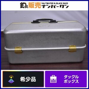 【希少品】シルバートライアンフ アルミタックルボックス SILVER TRIUMPH ブラックバス ルアー トップウォーター オールド（CKN_O1）